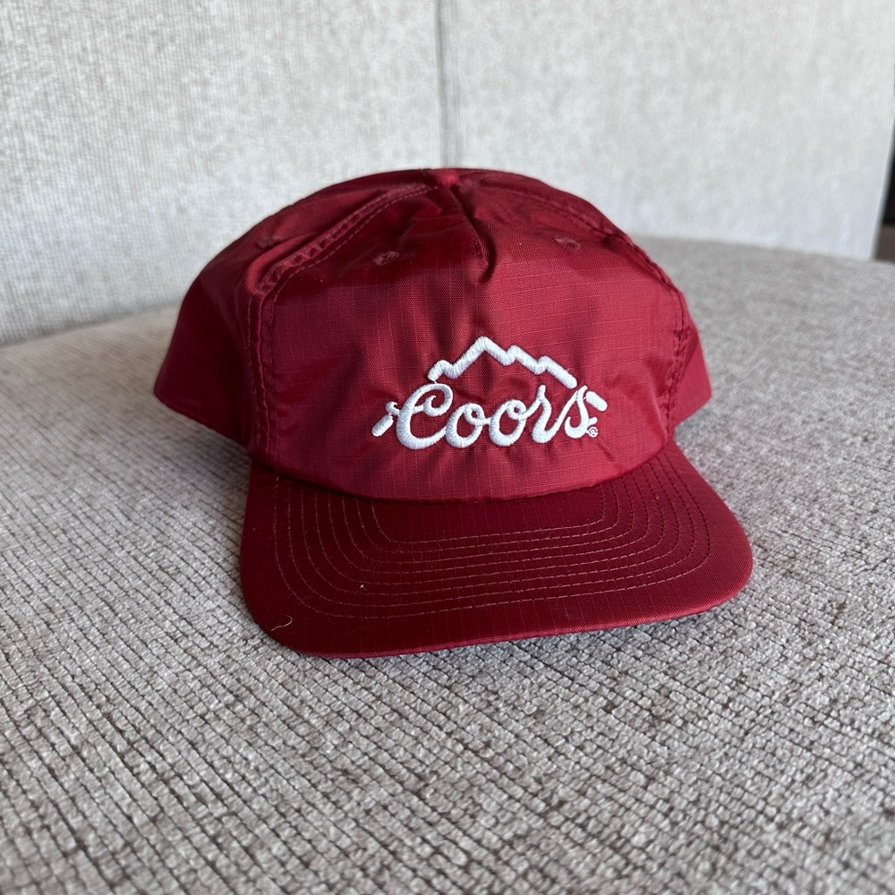 Huckberry x Coors - Limited Edition Red Ripstop Hat